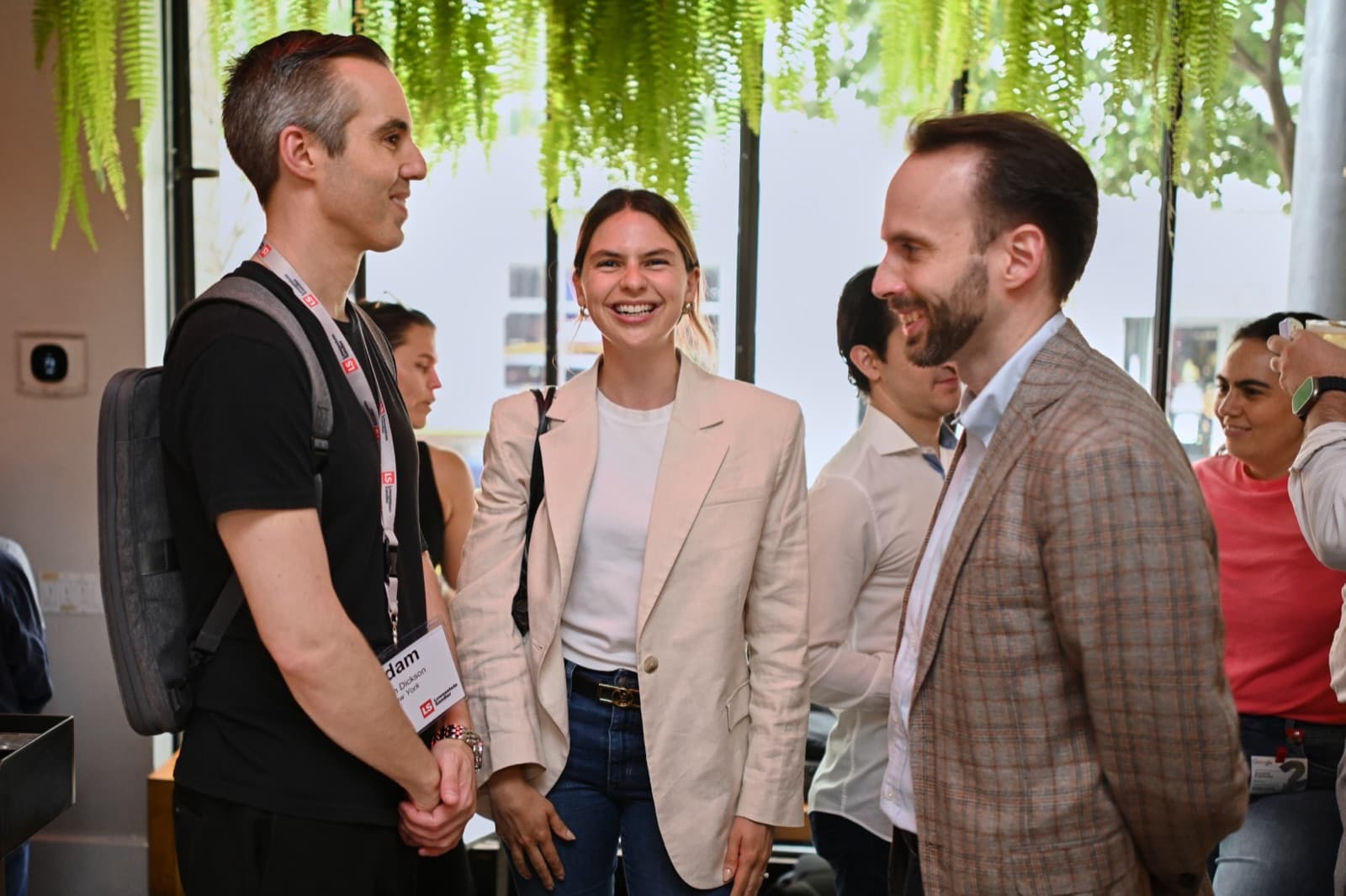 Founders and partners meeting at a Pygma event
